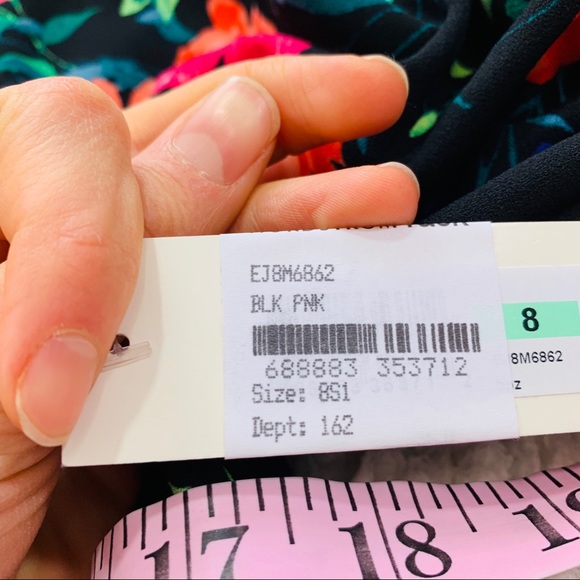 Eliza j vibrant floral crepe sheath dress - Picture 3 of 5